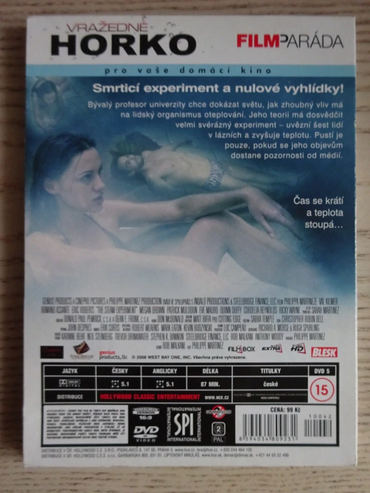 VRAŽEDNÉ HORKO, DVD FILM