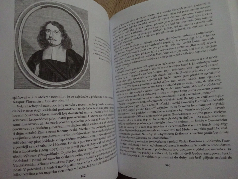 TRNITÁ CESTA LEOPOLDA I. ZA ŘÍŠSKOU KORUNOU (1657-1658), JIŘÍ KUBEŠ, **an