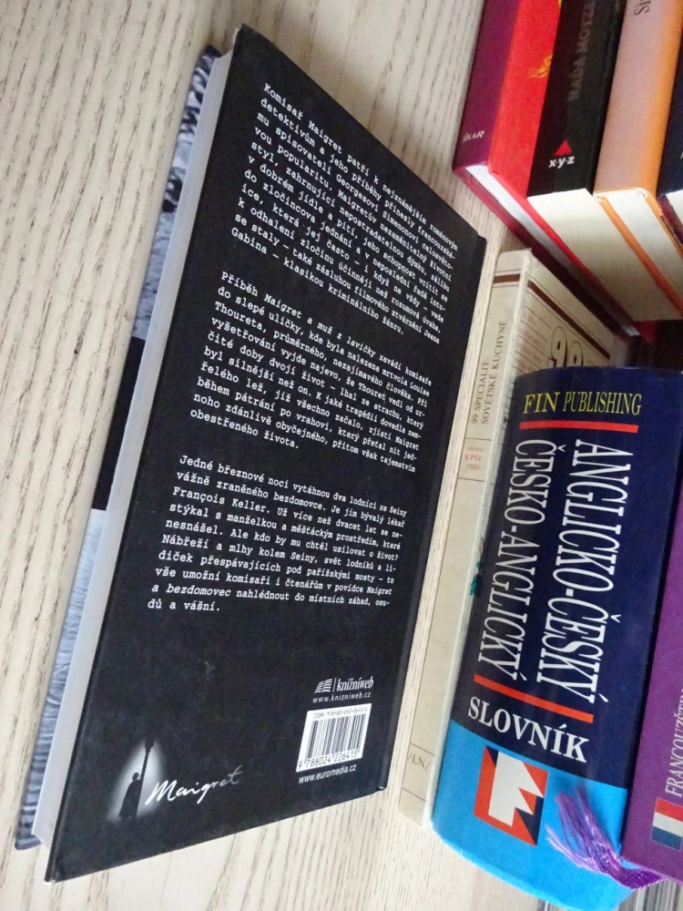 MAIGRET A MUŽ Z LAVIČKY, MAIGRET A BEZDOMOVEC, GEORGES SIMENON, **an