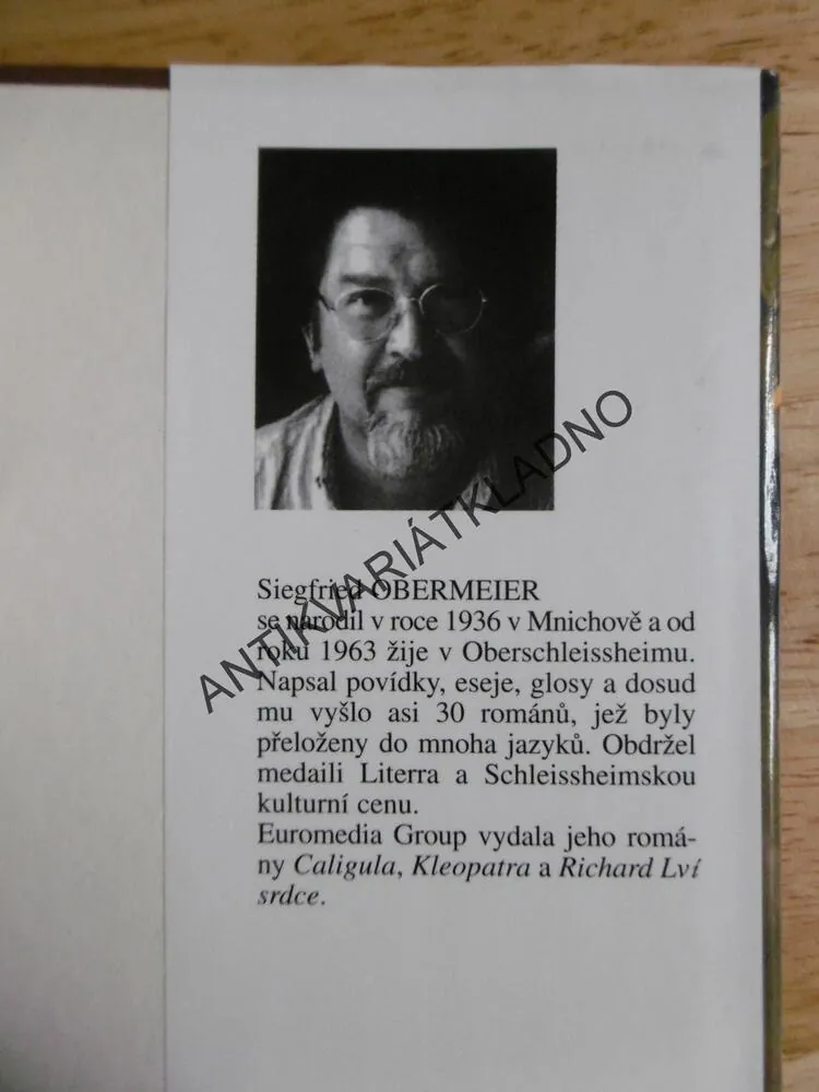ŠALAMOUN A KRÁLOVNA ZE SÁBY, SIEGFRIED OBERMEIER, **an