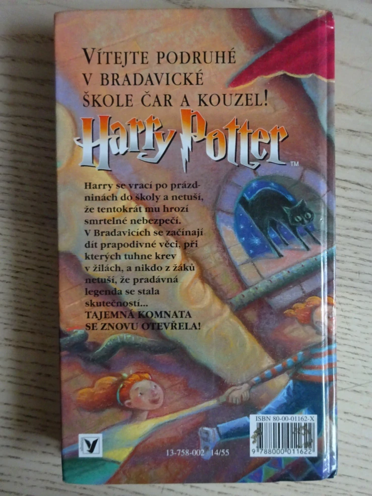 HARRY POTTER A TAJEMNÁ KOMNATA, J.K. ROWLINGOVÁ, **an
