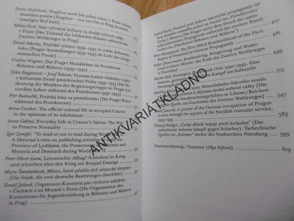 DOCUMENTA PRAGENSIA XXVI,EVROPSKÁ VELKOMĚSTA ZA 2.SV.V., P-A