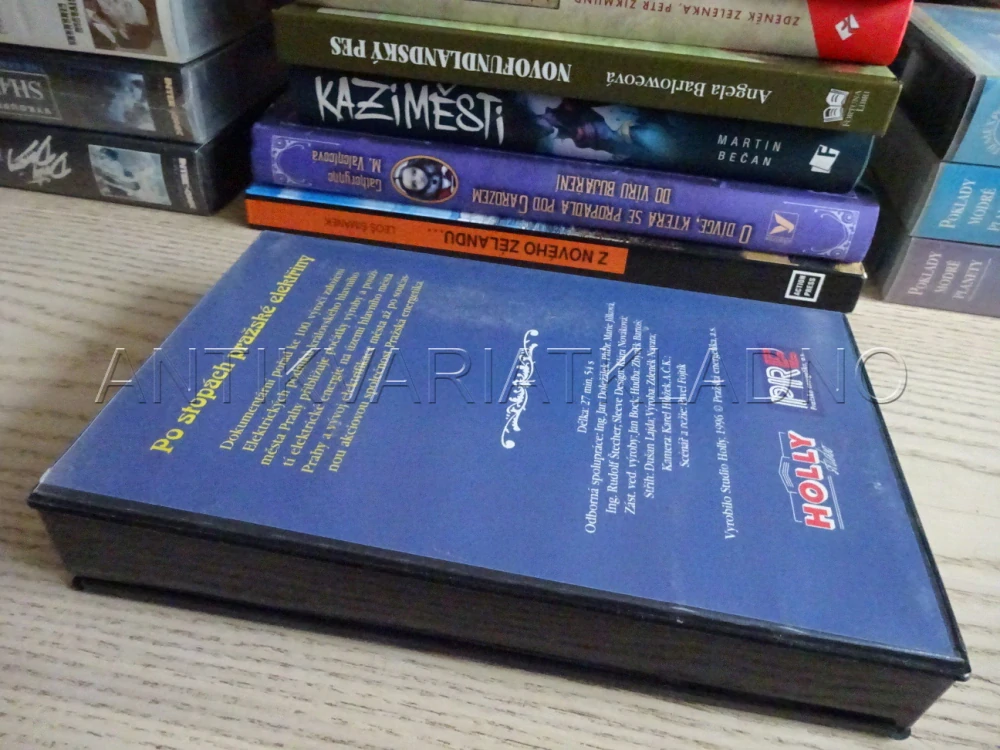 PO STOPÁCH PRAŽSKÉ ELEKTŘINY, VHS