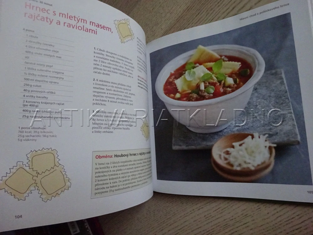 CHUTNÉ POLÉVKY, KUCHAŘKA RECEPTY, **an