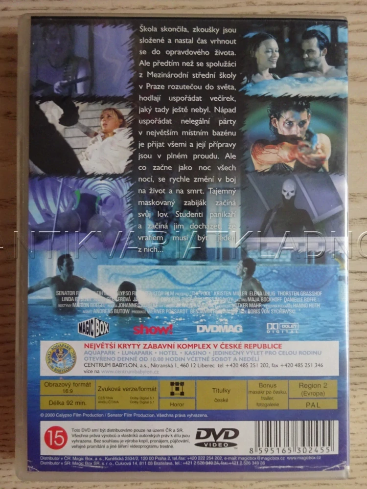 BAZÉN, DVD FILM