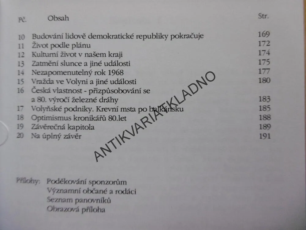 POHLEDY DO HISTORIE VOLYNĚ A POŠUMAVÍ, 1299-1999, PODHORSKÝ,