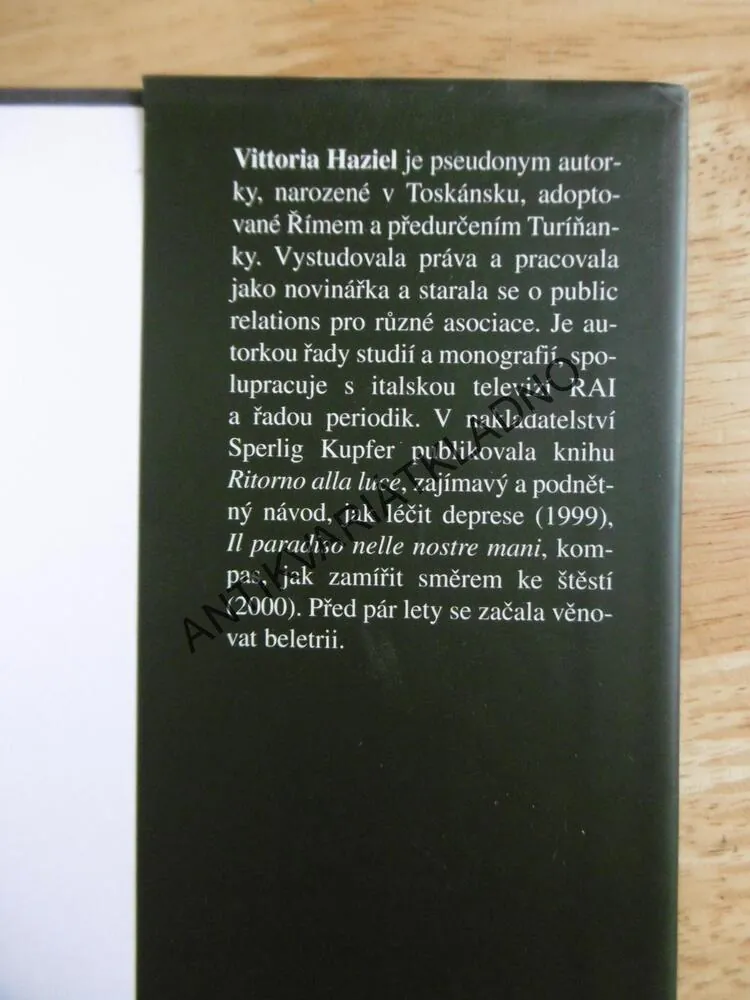 UTRPENÍ PODLE LEONARDA, GÉNIUS Z VINCI A TURÍNSKÉ PLÁTNO, VITTORIA HAZIEL, **an