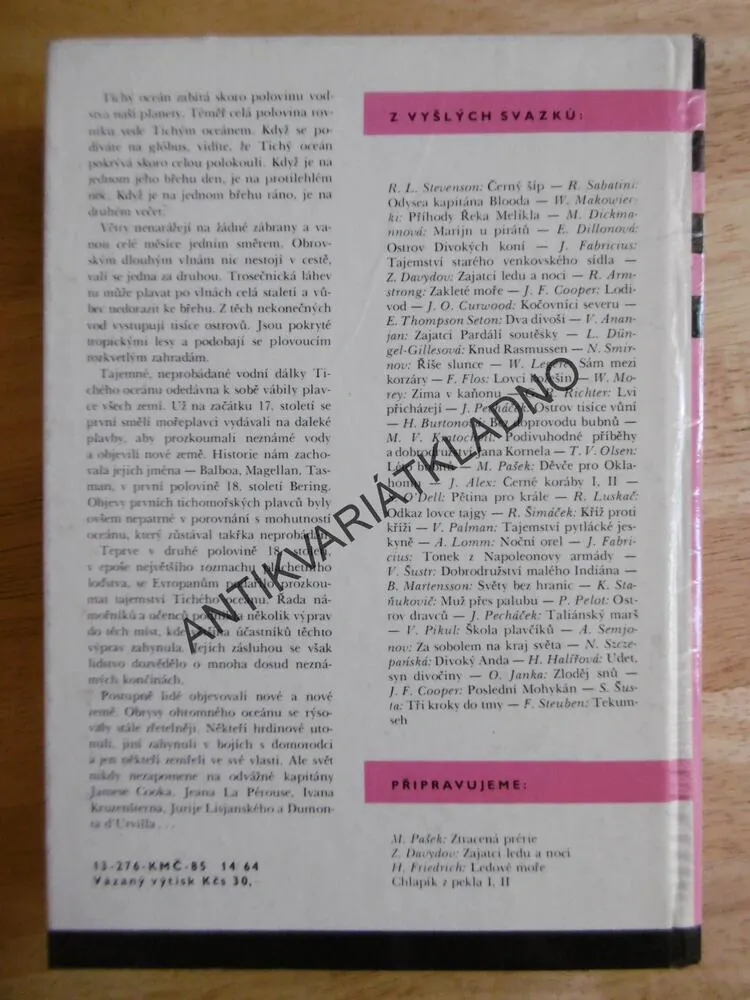 KOD 35 - POD PLACHTAMI KOLEM SVĚTA, NIKOLAJ ČUKOVSKIJ, **an