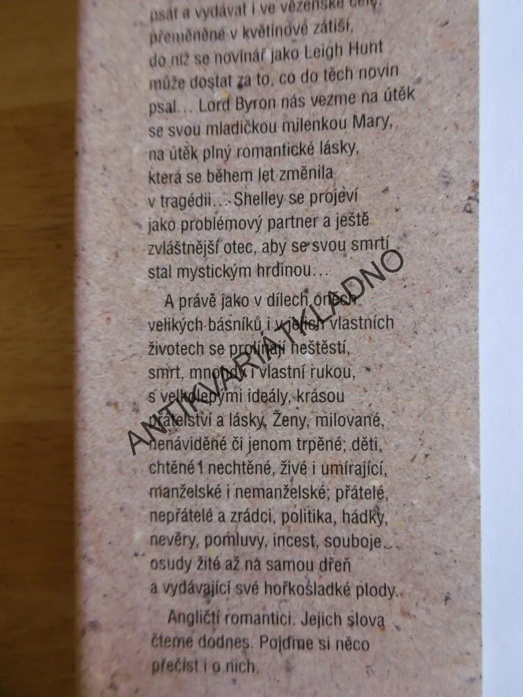 MLADÍ ROMANTICI, DAISY HAYOVÁ, **an