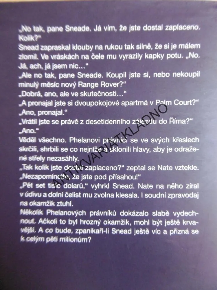 POSLEDNÍ VŮLE, JOHN GRISHAM, **an