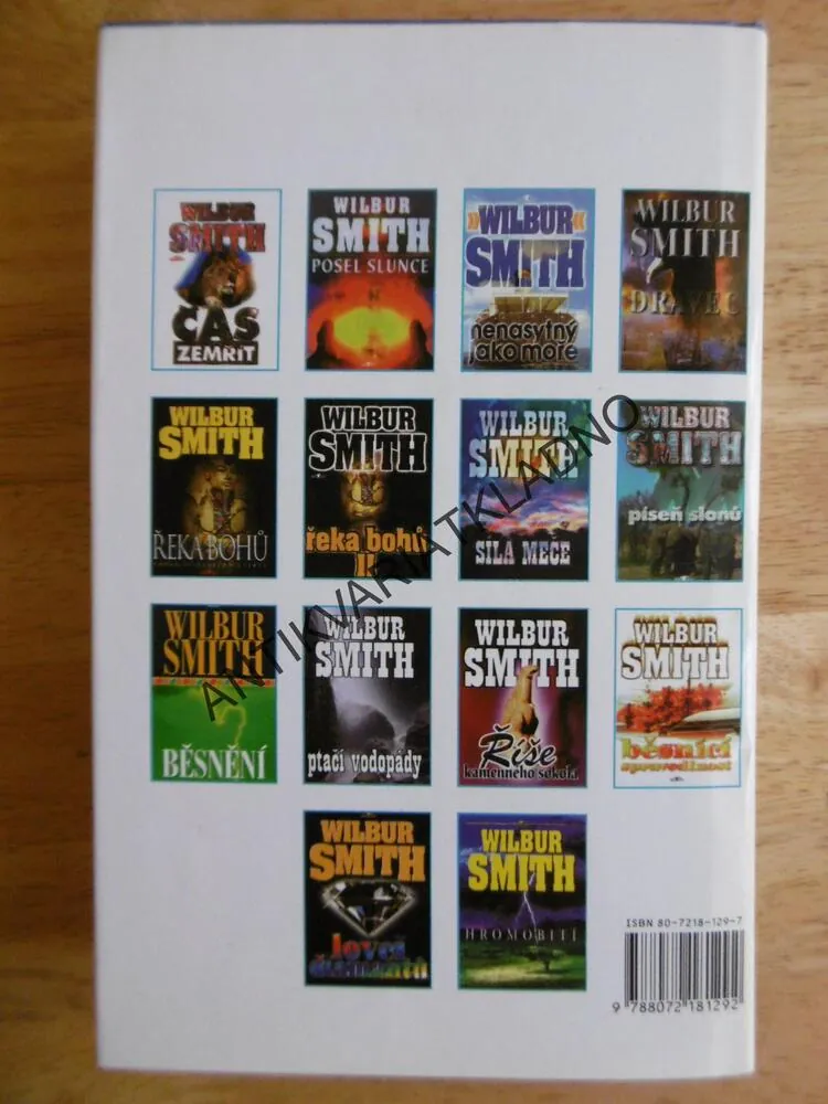 HROMOBITÍ, WILBUR SMITH, **an