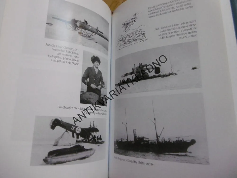 ZTROSKOTÁNÍ NA PÓLU, TRAGÉDIE VZDUCHOLODI ITÁLIA, WILBUR CROSS, **an