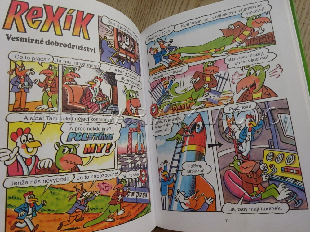 REXÍK ZASAHUJE, ČTYŘLÍSTEK, JAROSLAV NĚMEČEK, KAREL LADISLAV, **an