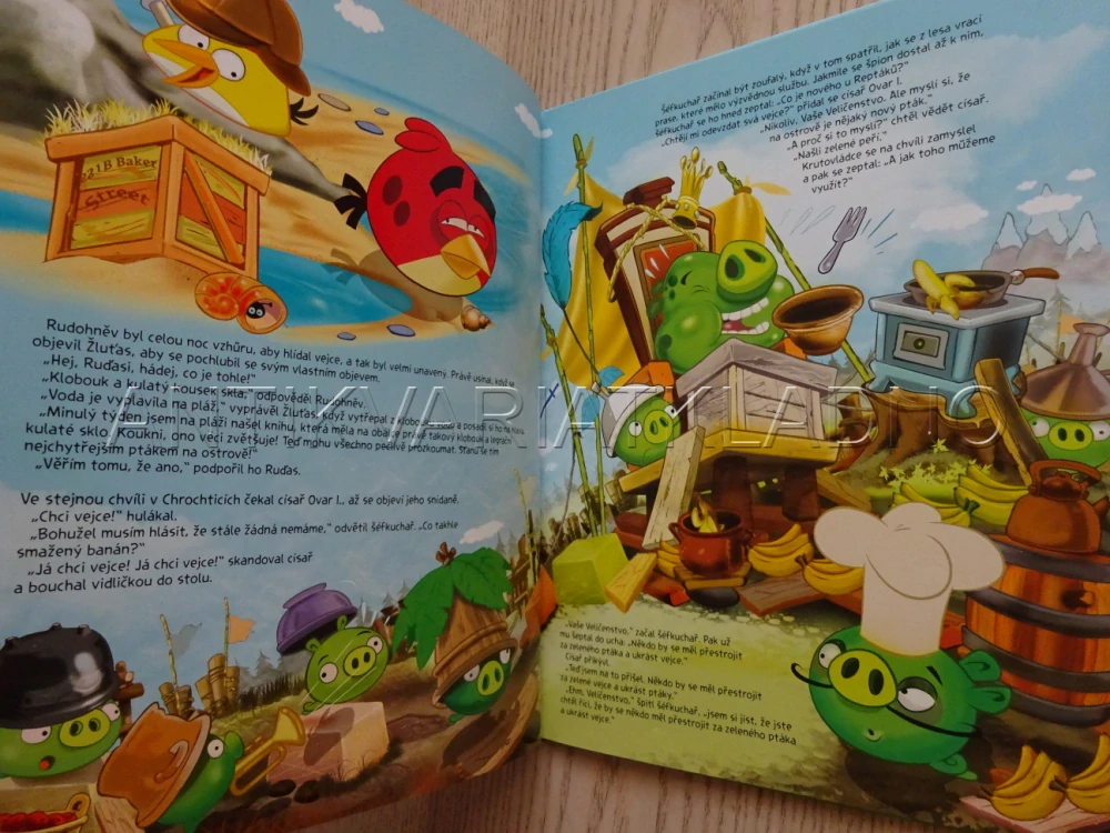 ANGRY BIRDS, ZÁHADA ZELENÉHO PTÁKA, **an