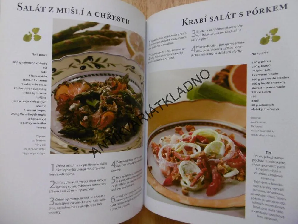 SALÁTY ČERSTVÉ, PESTRÉ A ZDRAVÉ, **an