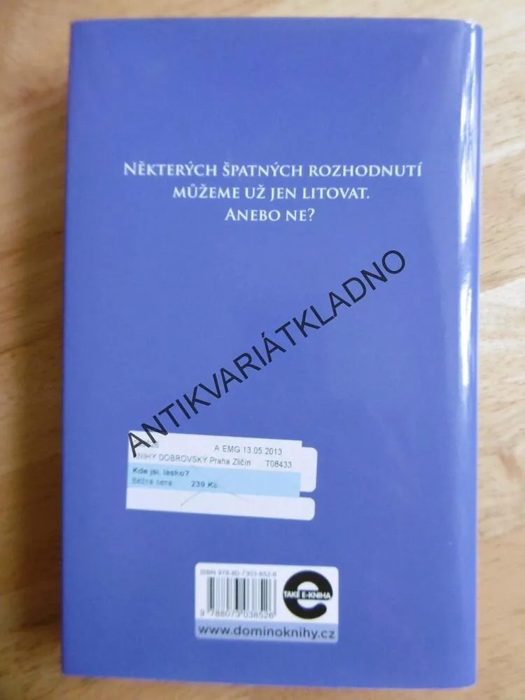 KDE JSI, LÁSKO?, LISA KLEYPAS