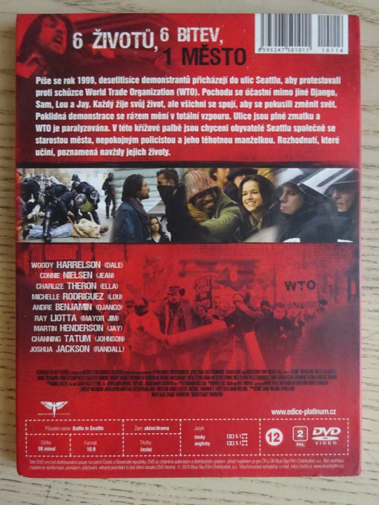 VZPOURA V SEATTLU, W. HARRELSON, DVD FILM