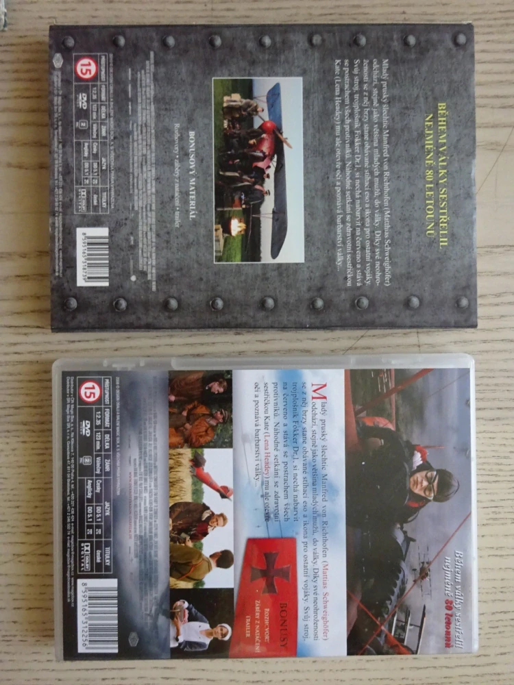 RUDÝ BARON, DVD FILM