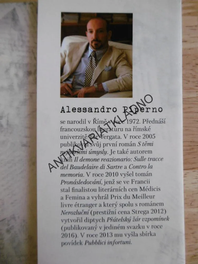 KDE PŘÍBĚH KONČÍ, ALESSANDRO PIPERNO. **an