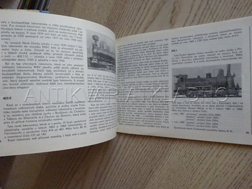 ATLAS LOKOMOTIV, 1900-1918, BEK, ŽELEZNICE, **an 