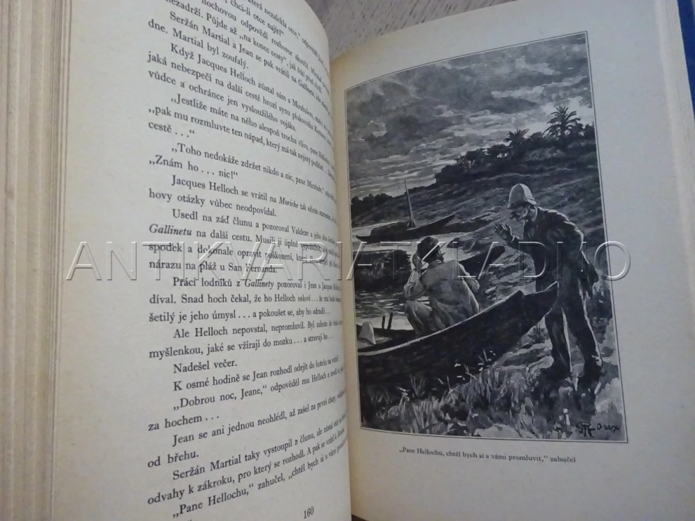 NA VLNÁCH ORINOKA, JULES VERNE, 1959, **an