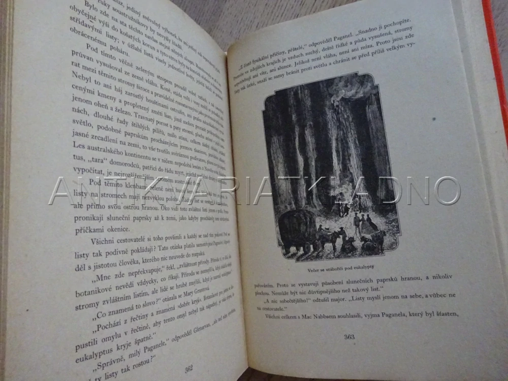 DĚTI KAPITÁNA GRANTA, JULES VERNE, 1958, **an
