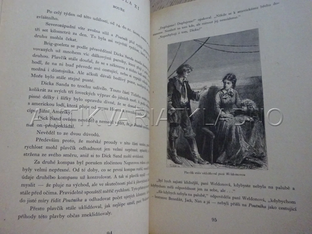 PATNÁCTILETÝ KAPITÁN, JULES VERNE, 1958, **an