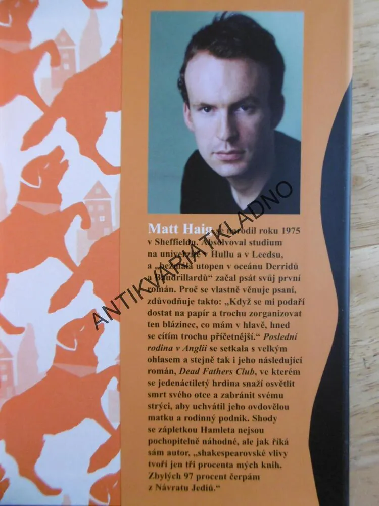 POSLEDNÍ RODINA V ANGLII, MATT HAIG, **an