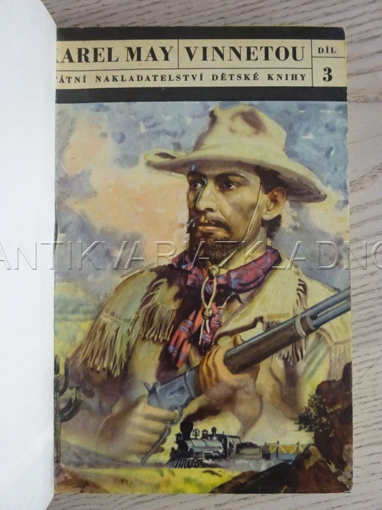VINNETOU, 1-3, KAREL MAY, ZDENĚK BURIAN, **an