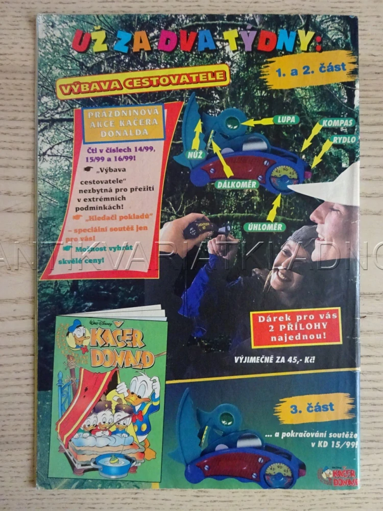 KAČER DONALD, 13/99, komiks DISNEY
