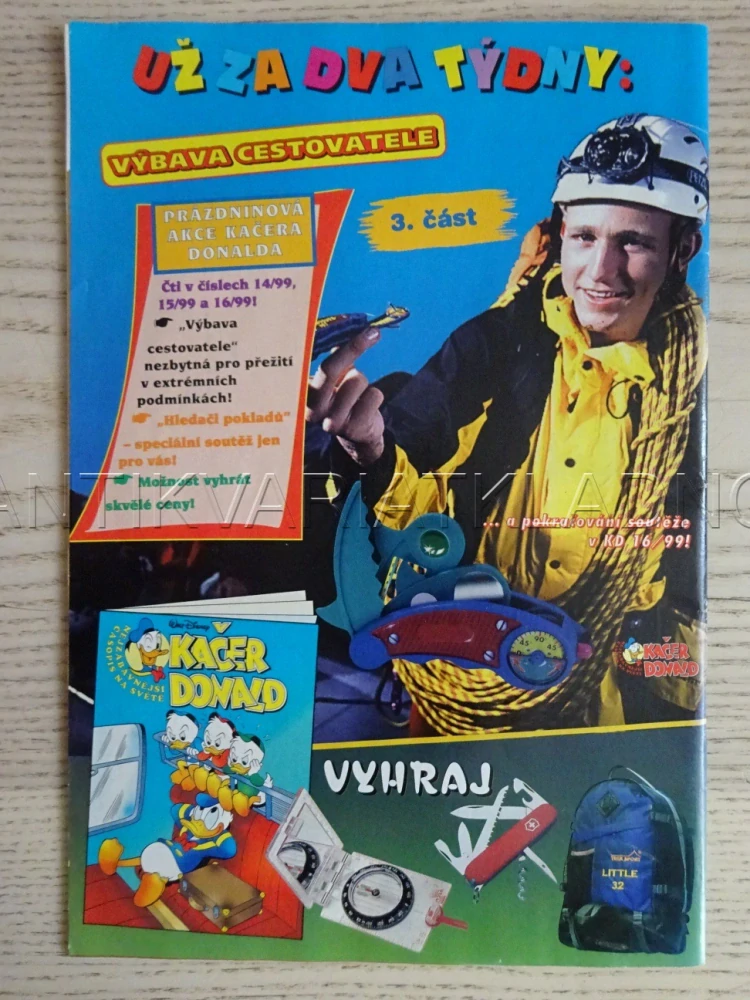 KAČER DONALD, 14/99, komiks DISNEY