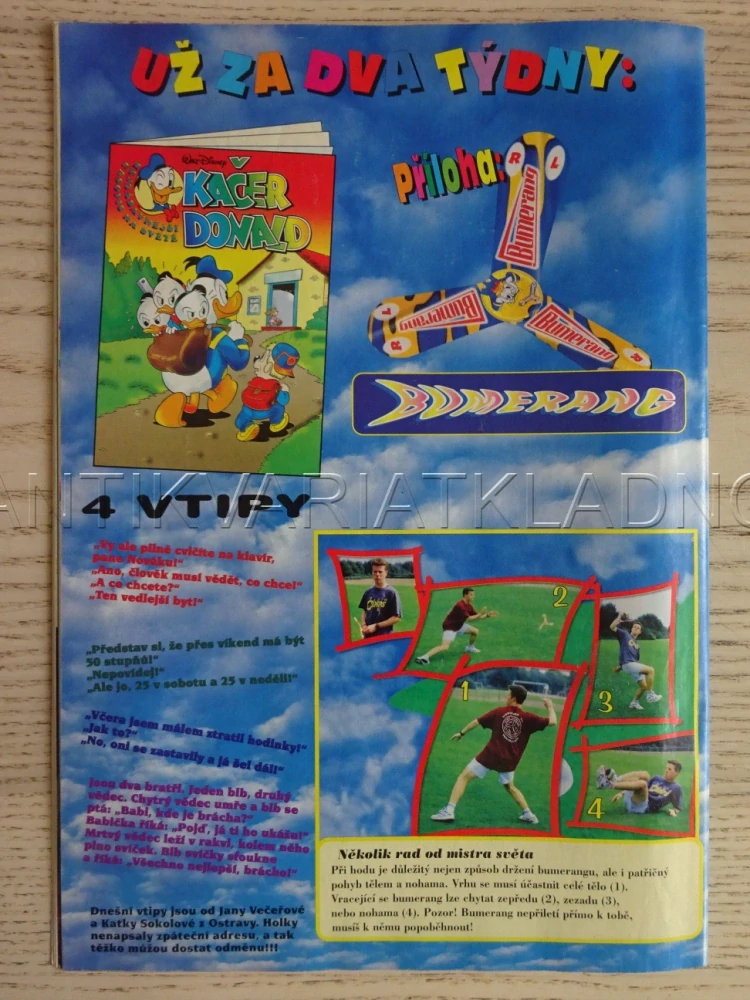 KAČER DONALD, 17/99, komiks DISNEY