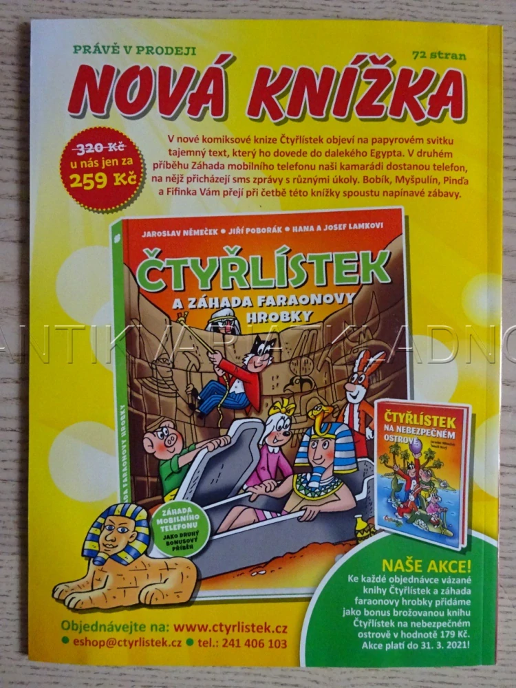 ČTYŘLÍSTEK 703-704 - KRÁLOVSKÁ ČELENKA