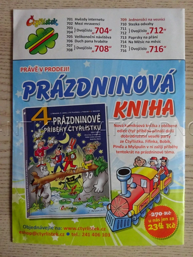 ČTYŘLÍSTEK 709 - JEDNOROŽCI NA VESNICI