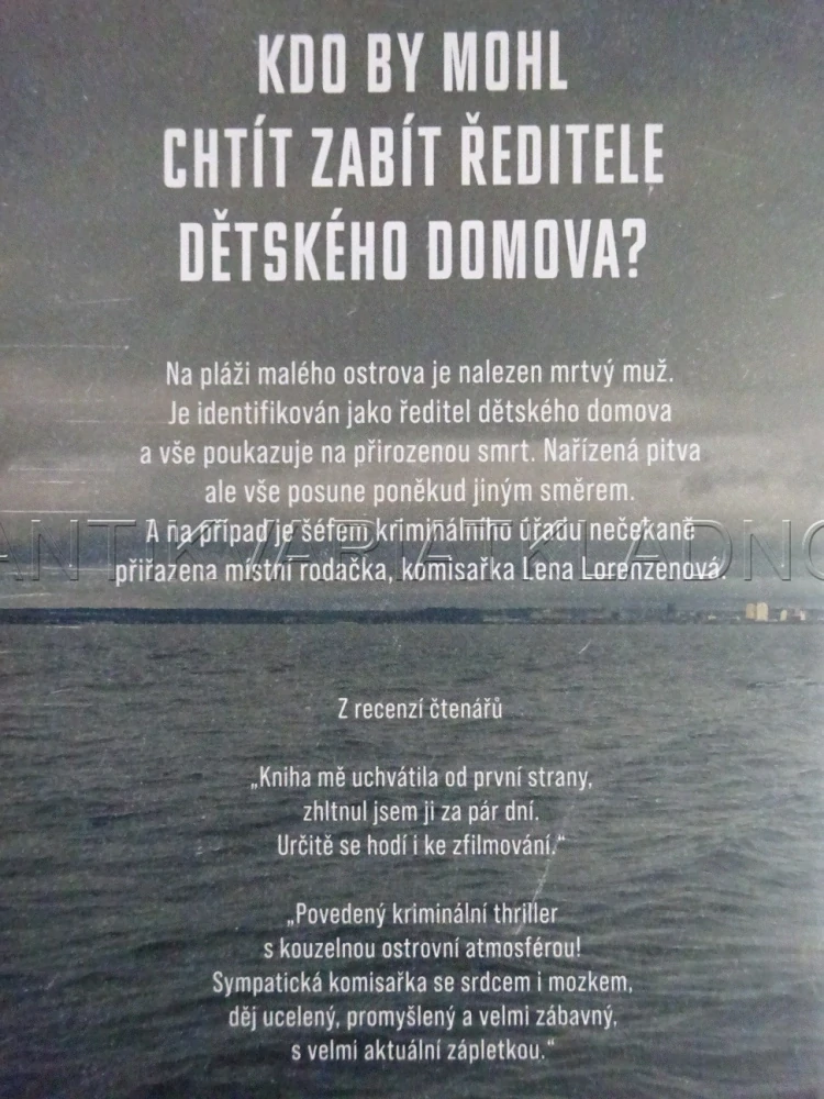 MRTVÝ NA PLÁŽI, ANNA JOHANNSEN, **an