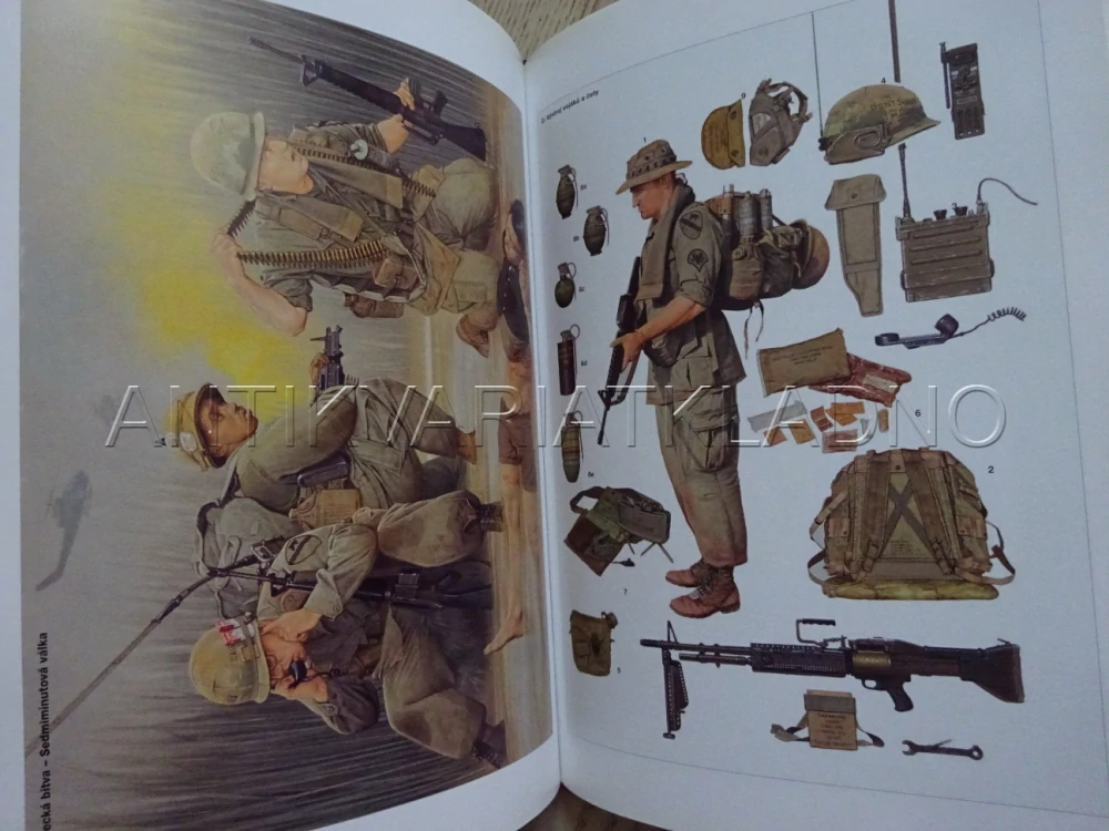 AMERICKÁ PĚCHOTA ZA VE VIETNAMU, 1965-1973, **an