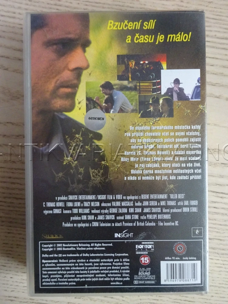 VČELÍ ZABIJÁCI, VHS