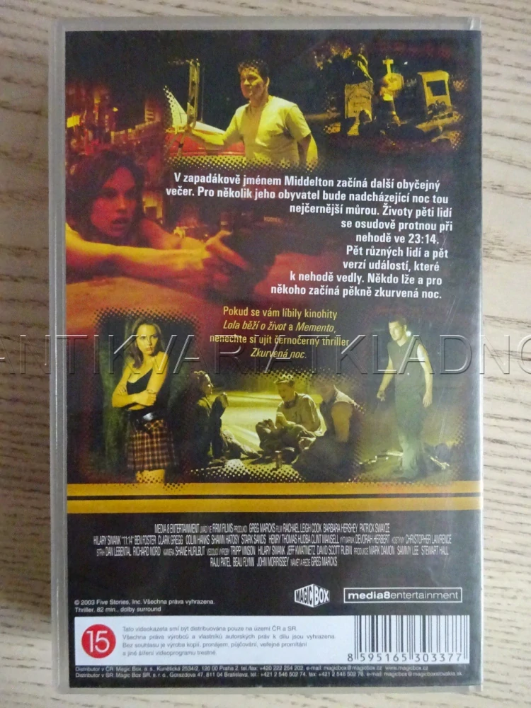 ZKURVENÁ NOC, VHS