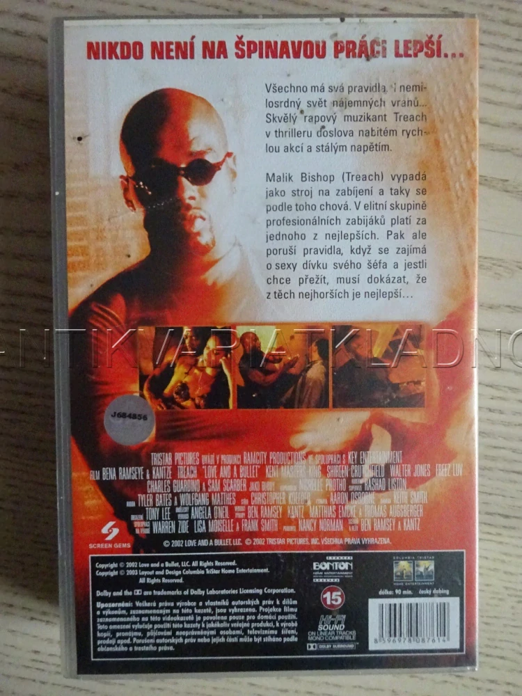 ZABIJÁKEM PROTI SVÉ VŮLI, VHS
