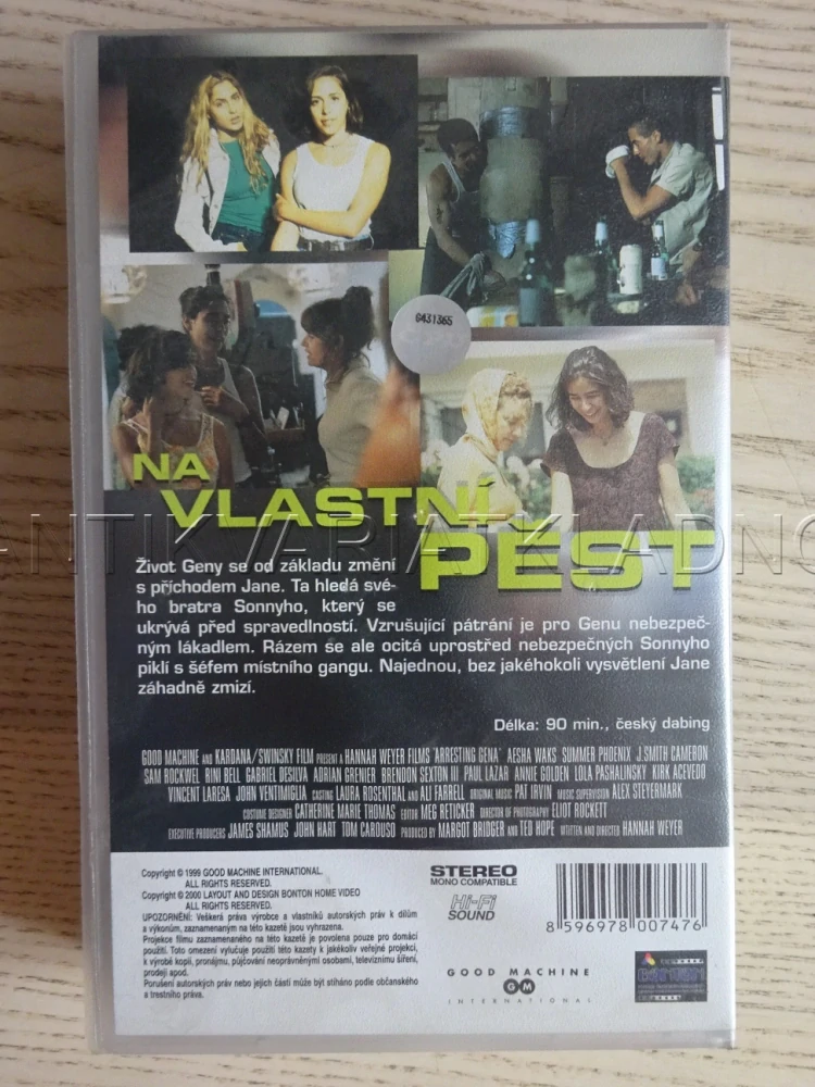 NA VLASTNÍ PĚST, VHS
