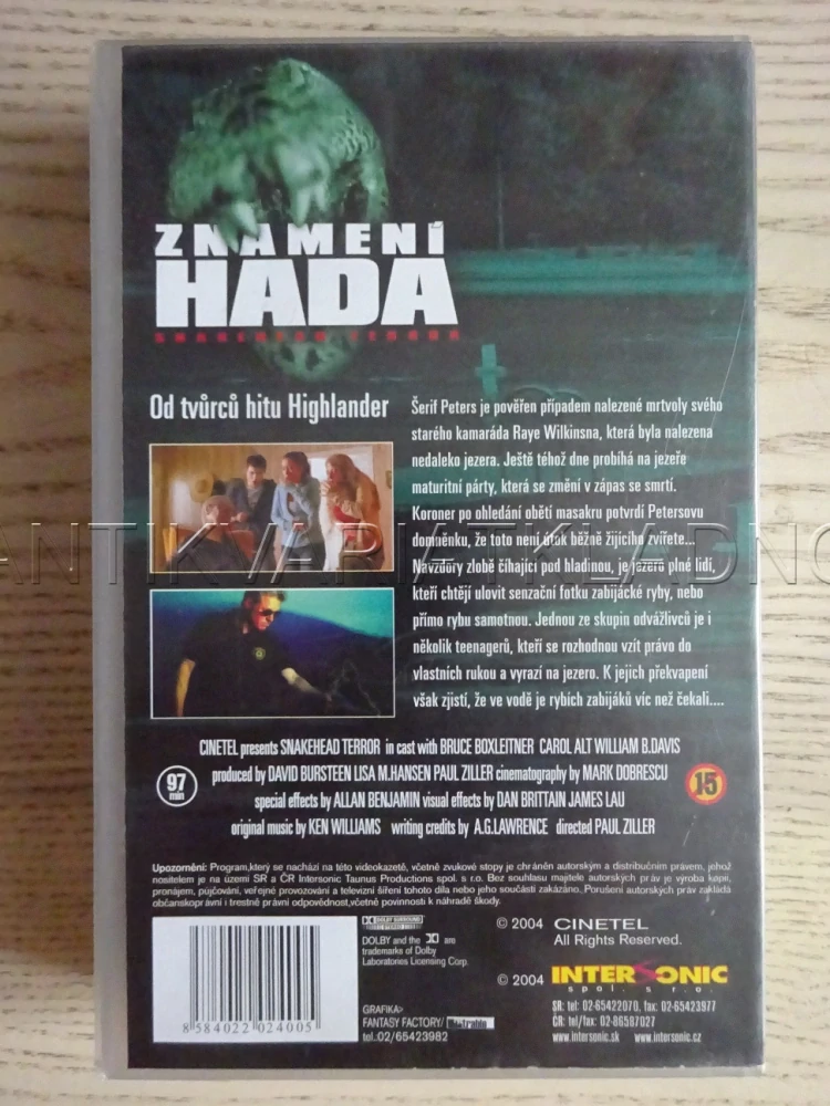 ZNAMENÍ HADA, VHS