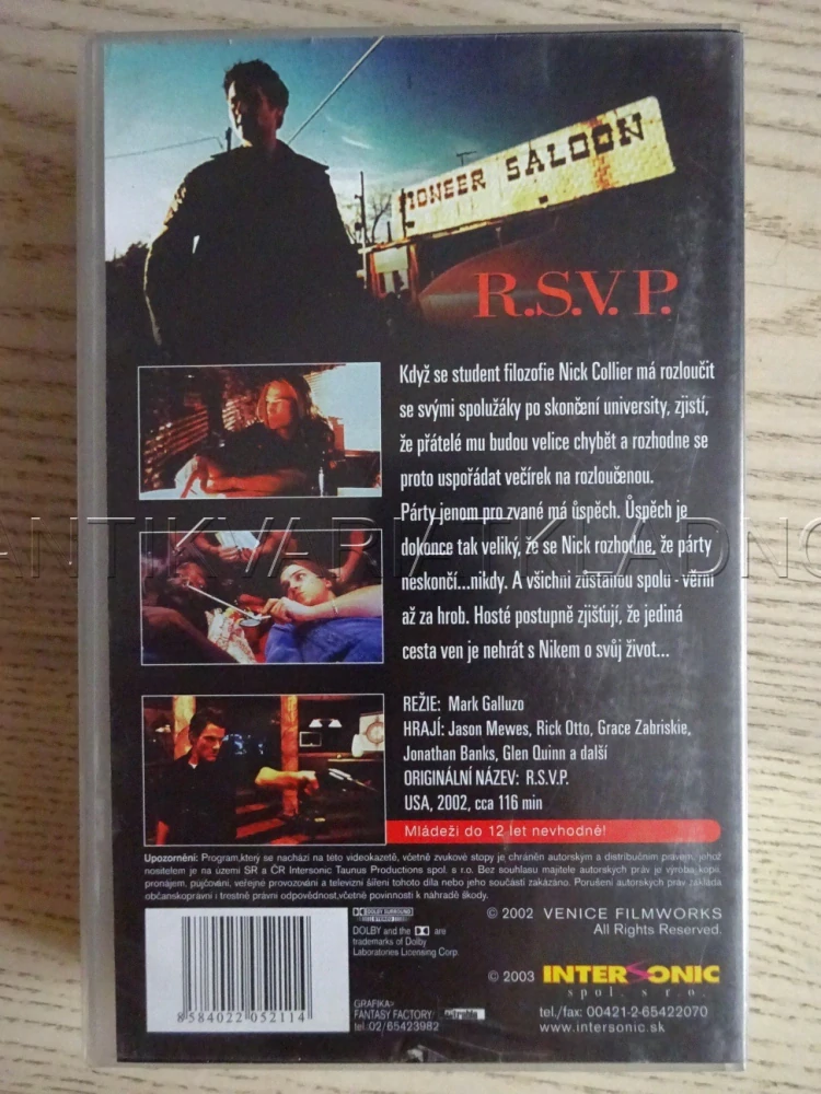 R. S. V. P., VHS