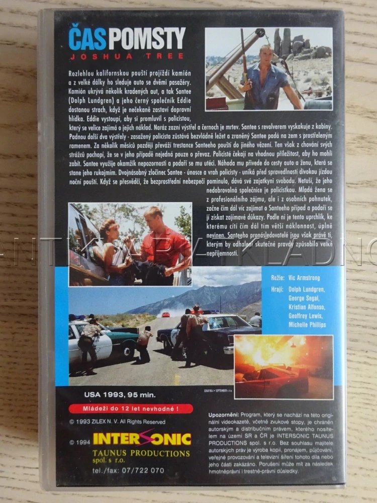 ČAS POMSTY, VHS