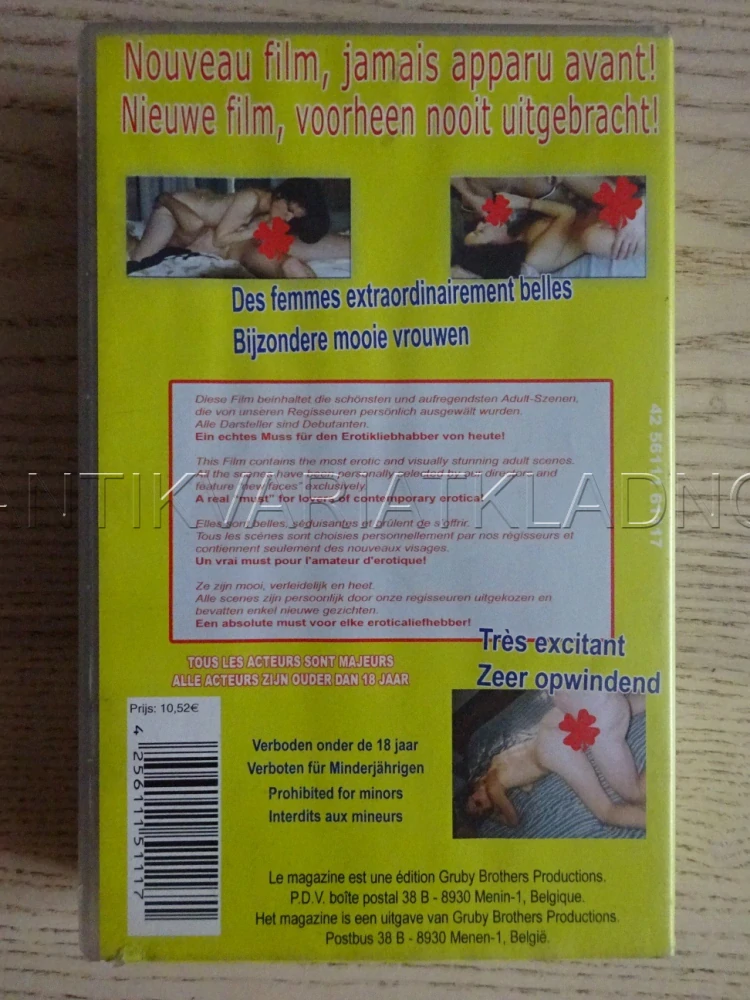100% AMATEURS, FEMME PROVOCANTE, VHS EROTIKA