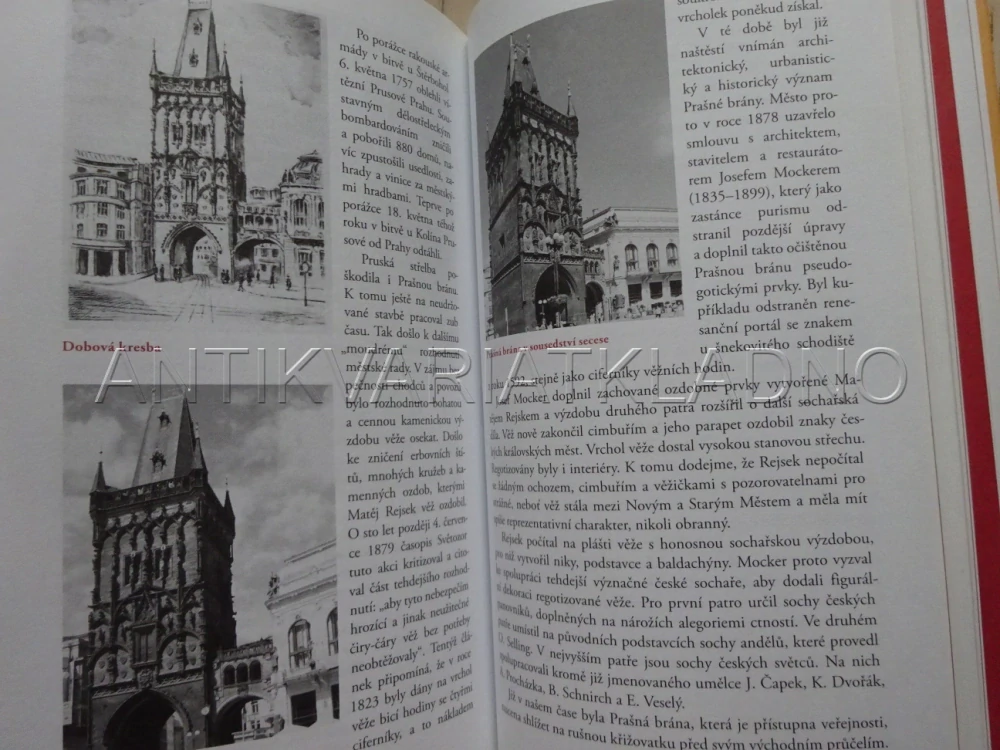 VĚŽE V DĚJINÁCH STOVĚŽATÉ PRAHY, EVA HRUBEŠOVÁ, JOSEF HRUBEŠ, **an