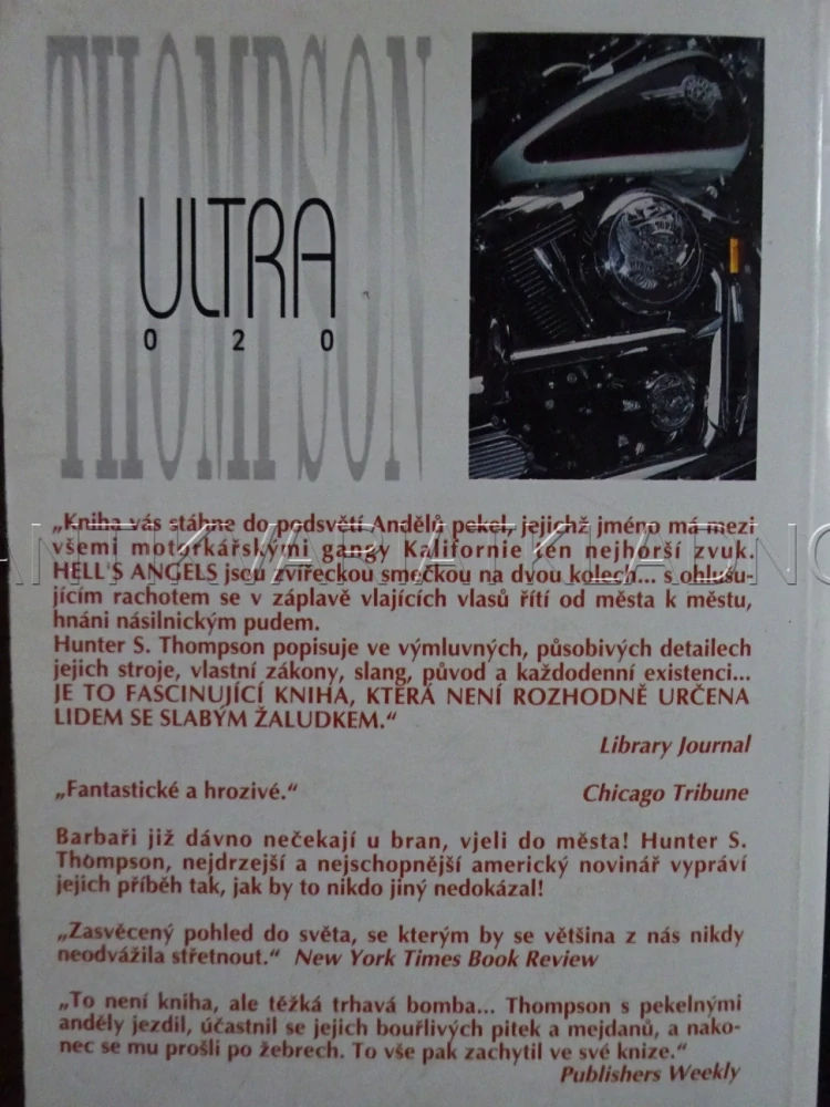 HELL'S ANGELS, HUNTER S. THOMPSON, **an