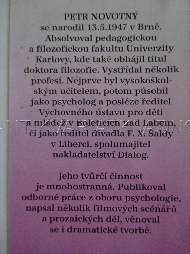 HYPNOTIZÉR, PETR NOVOTNÝ, **an