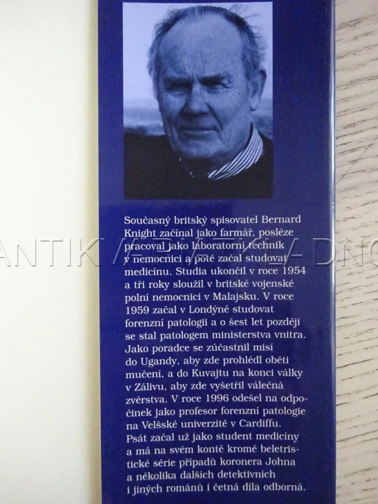 OTRÁVENÁ ČÍŠE, BERNARD KNIGHT, **an