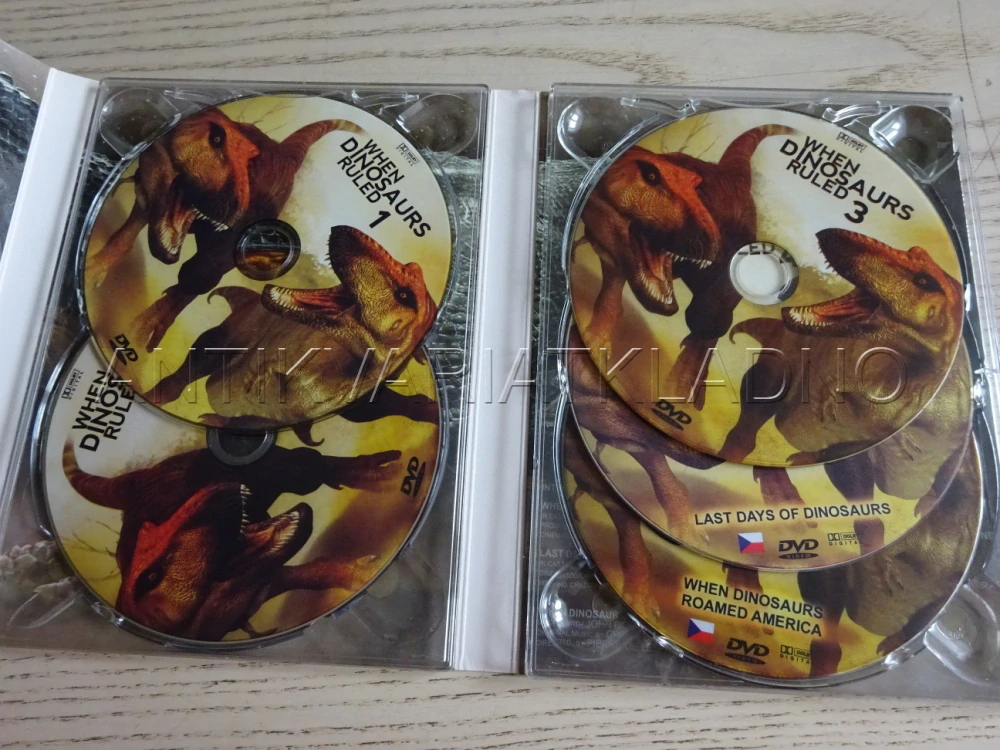 KDYŽ DINOSAUŘI VLÁDLI SVĚTU, DVD FILM DOKUMENT