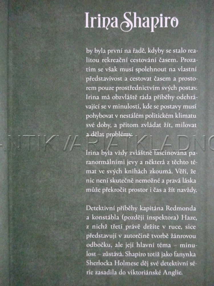 VRAŽDA VE MLÝNĚ, ZÁHADY REDMONDA A HAZE 3, IRINA SHAPIRO, **an